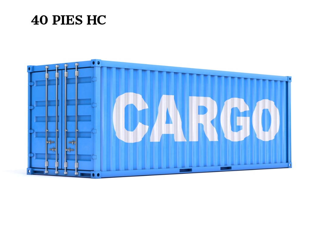 Contenedor 40 pies HC